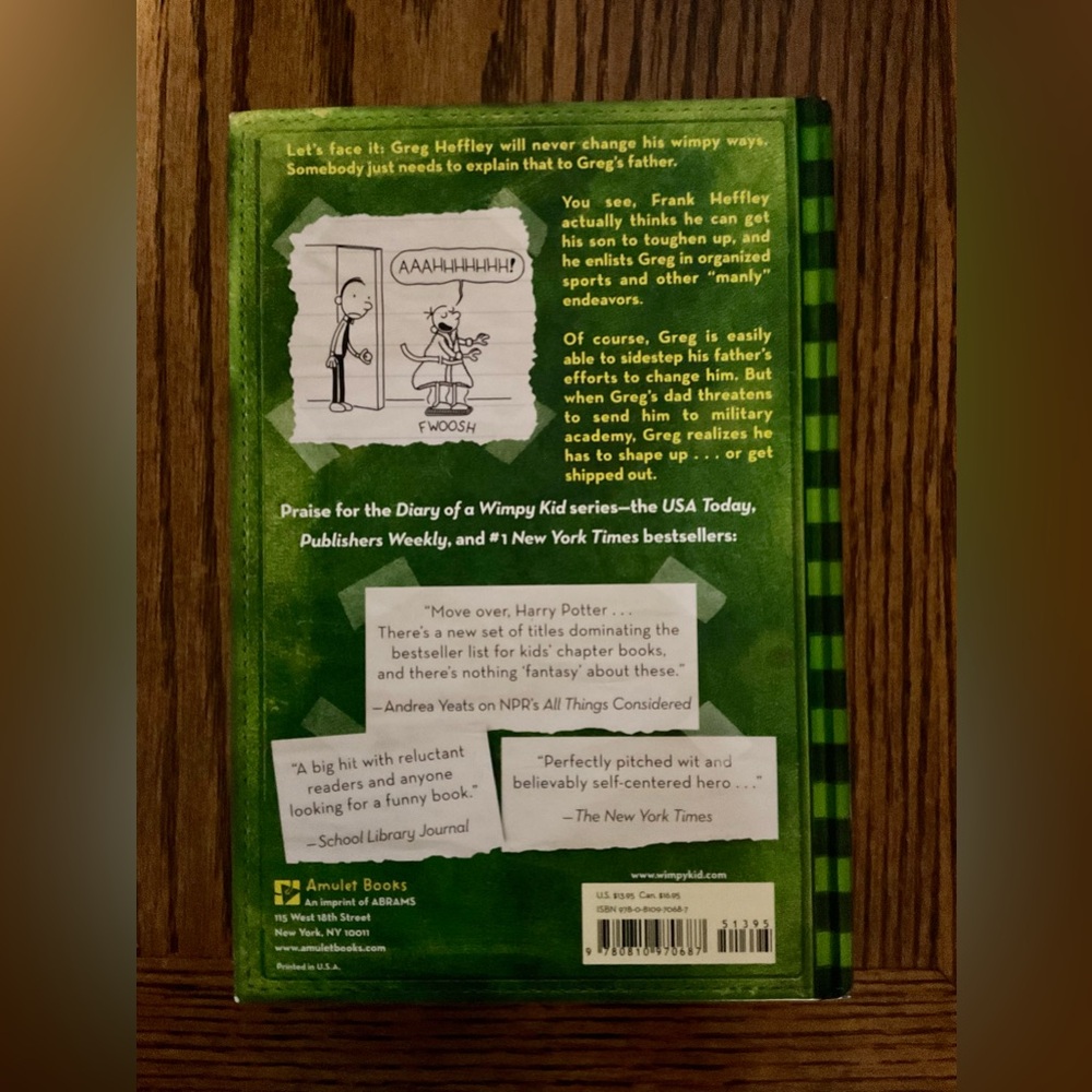 5 DIARY OF A WIMPY KID novels/books hardcover set - Picture 8 of 14